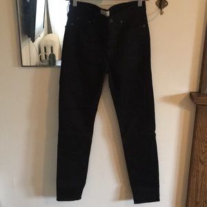 JCrew Lookout High Rise skinny in Black